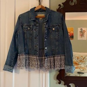 Anthropologie Jean Jacket